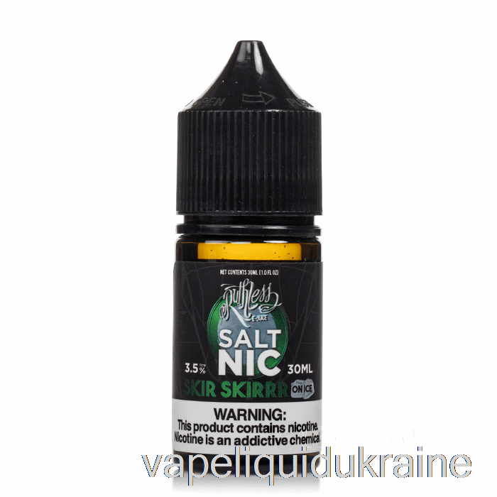 Vape Liquid Ukraine Skir Skirr On Ice - Ruthless SALT - 30mL 10mg